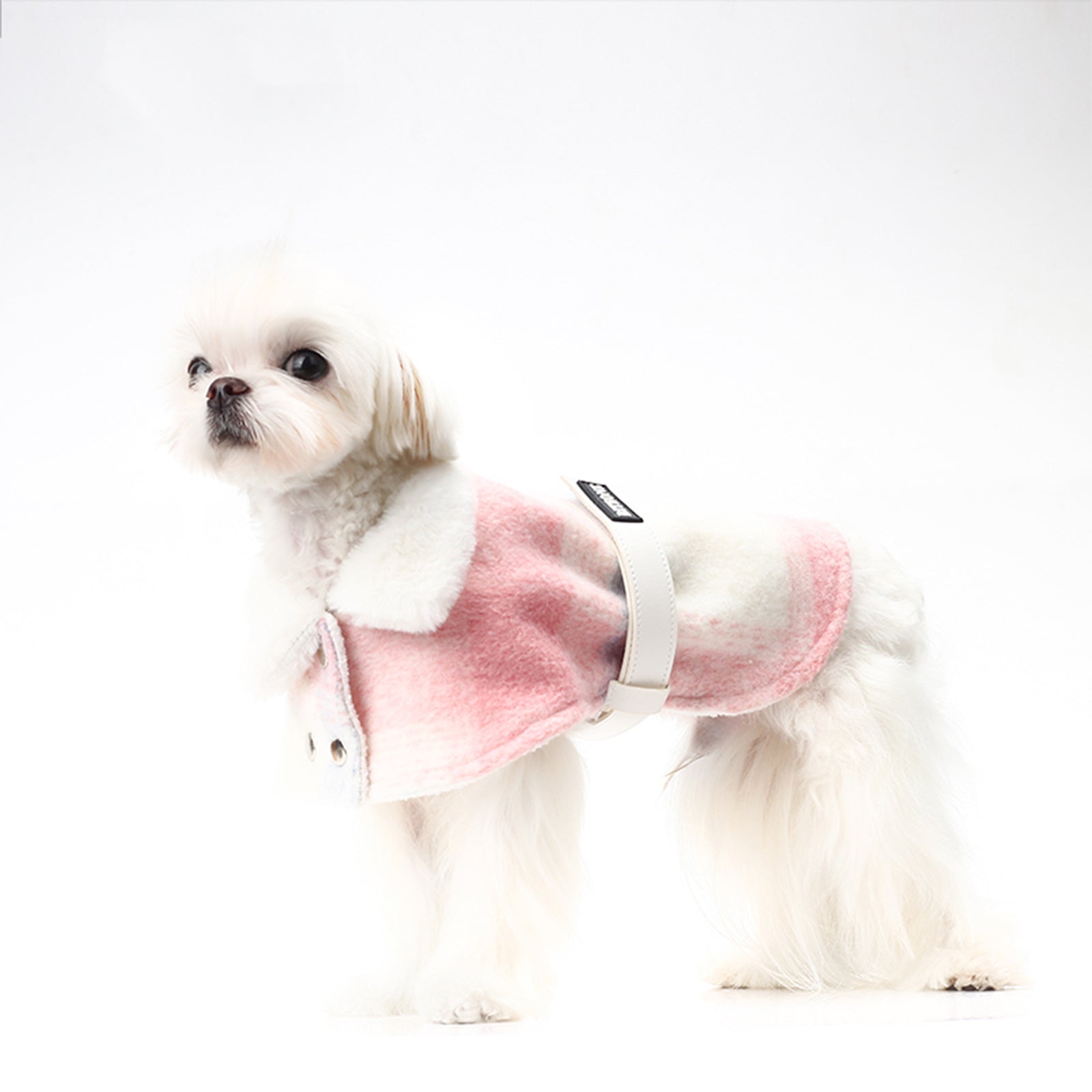 Cat And Dog Autumn/Winter Pink Coat