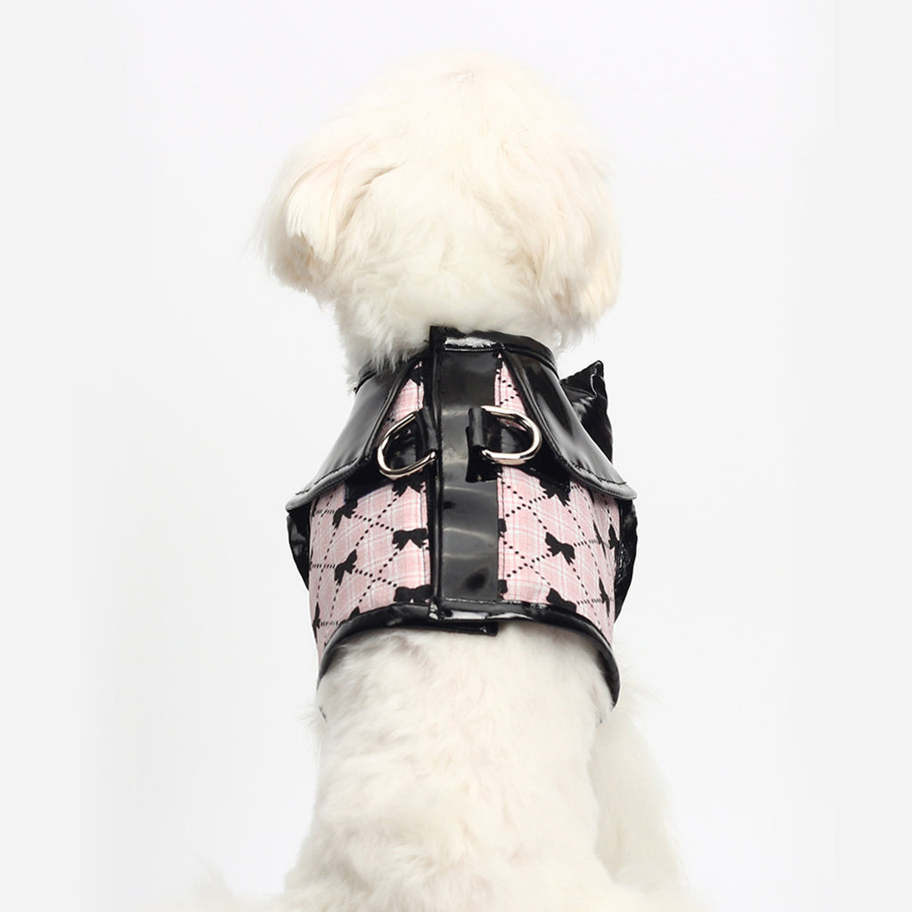 Cat And Dog Bow Chest Strap